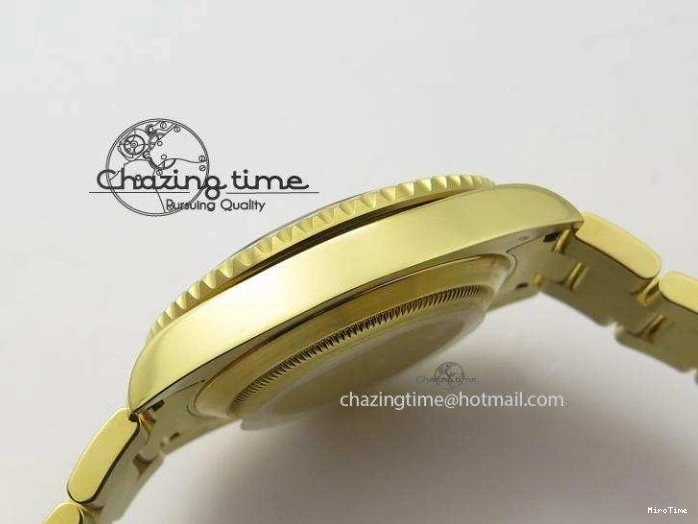 MiroTime 0116 RelaxedFit GMT-Master II 116718 LN Bp-Maker Best Edition YG Wrapped Bezel Black Dial On YG Bracelet ETA 3988